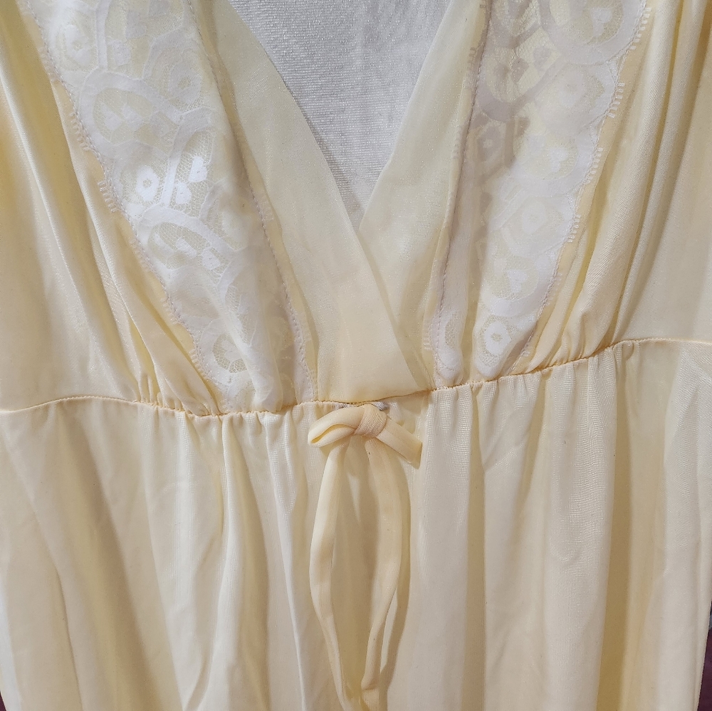 Miss Elaine Peignor Nightgown Madmen 50s 60s Night Set - Picture 8 of 12